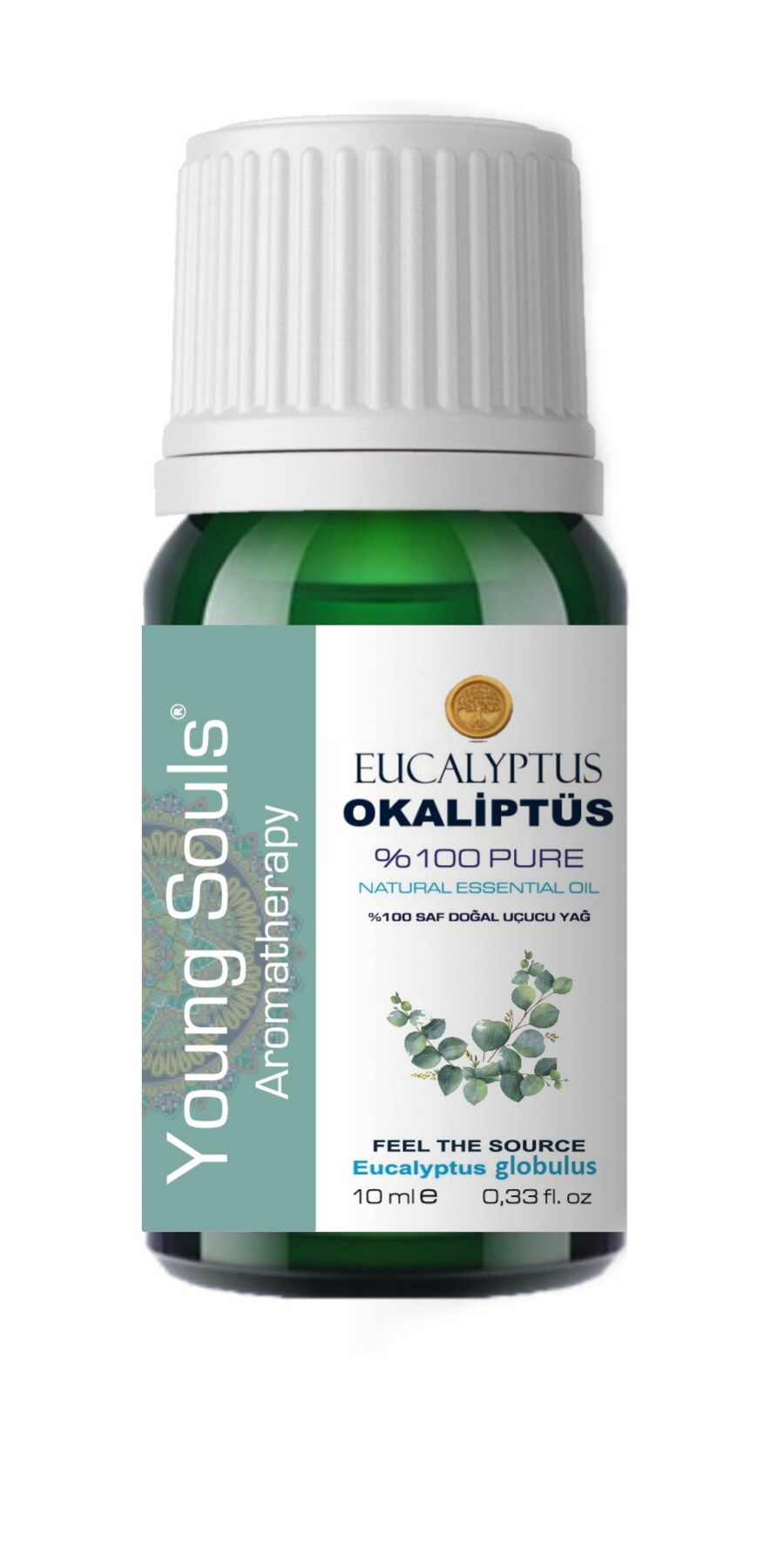 Young Souls Aromaterapi Okaliptüs Uçucu Yağ (Essential Oil)  % 100 Saf Natural 10 ml