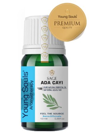 Young Souls Aromatherapy Sage Essential Oil Adaçayı Uçucu Yağ 10 ml
