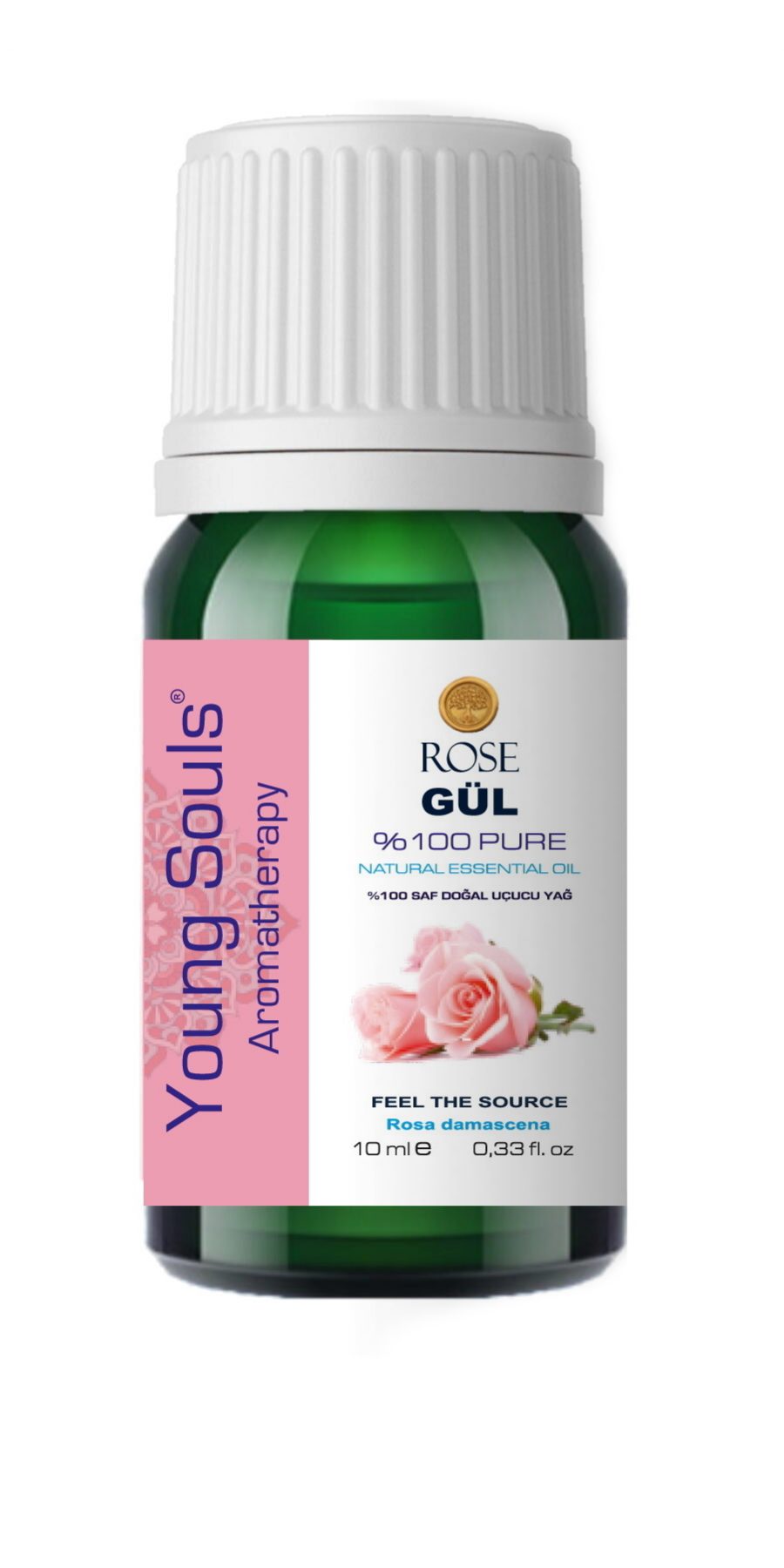 Young Souls Aromaterapi Rose Gül Uçucu Yağ (Essential Oil)  % 100 Saf Natural 10 ml