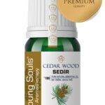 Young Souls Aromatherapy Cedarwood Essential Oil Sedir Ağacı Uçucu Yağ 10 ml