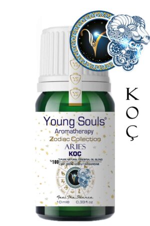 Young Souls Aromatherapy Aries Essential Oil Blend Koç Burcu Uçucu Yağ Karışımı 10 ml