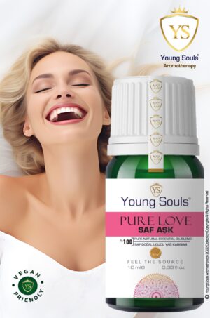 Young Souls Aromatherapy Pure Love Essential Oil Blend Saf Aşk Uçucu Yağ Karışımı 10 ml