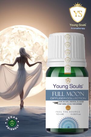 Young Souls Aromatherapy Full Moon Essential Oil Blend Dolunay Difüzör Uçucu Yağ Karışımı 10 ml