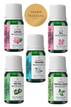 Young Souls Aromatherapy Elite 5 Li Lotus Gül Yasemin Neroli Melisa 50 ml