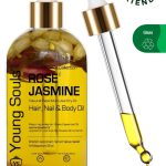Young Souls Aromatherapy Rose Jasmine Multi Use Gül Yasemin Yüz Saç Tırnak & Vücut Bakım Kuru Yağ 100 ml