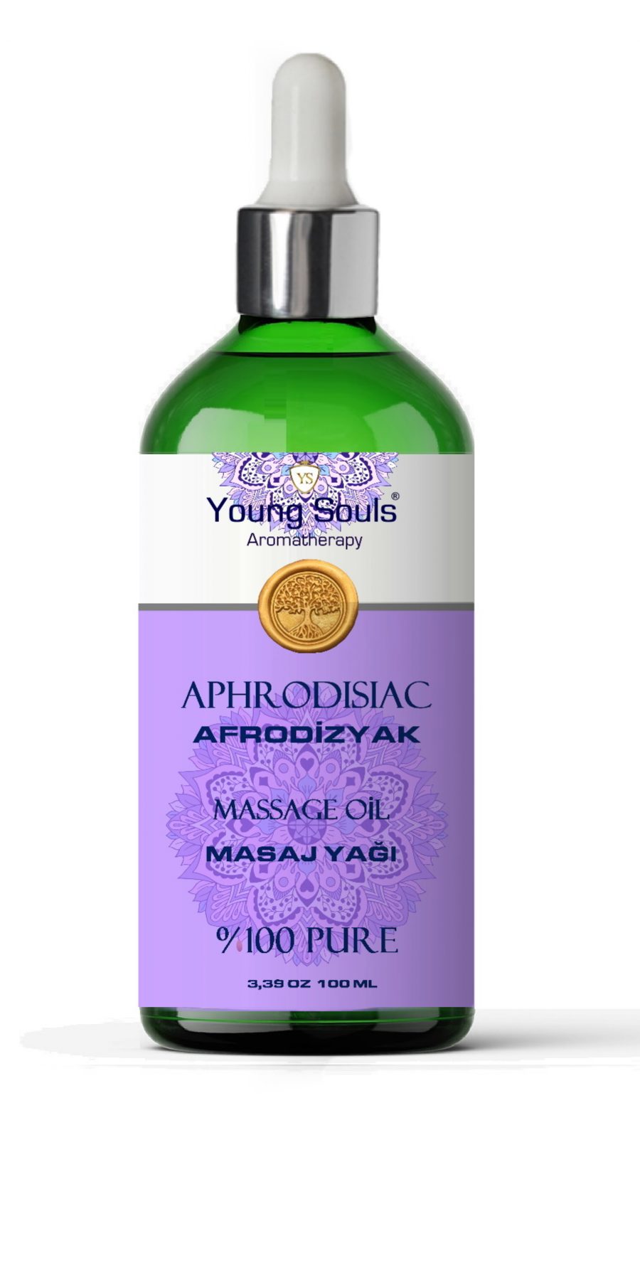 Young Souls Aromaterapi Aphrodisiac Afrodizyak Masaj Yağı %100 Pure 100 ml