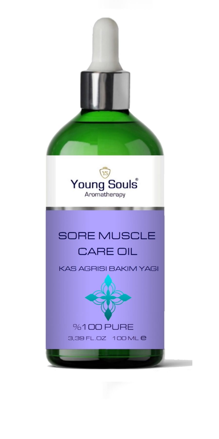 Young Souls Aromaterapi Sore Muscle Kas Ağrısı Bakım Yağı %100 Pure 100 ml