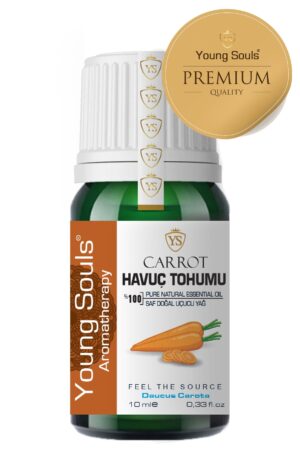 Young Souls Aromatherapy Carrot Seed Essential Oil Havuç Tohumu Uçucu Yağ 10 ml