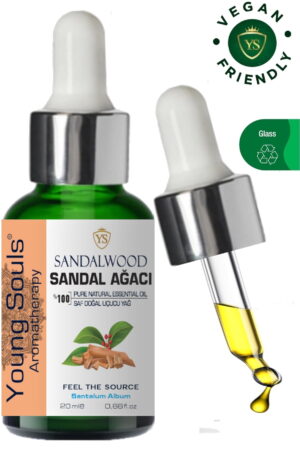 Young Souls Aromatherapy Sandalwood Essential Oil Sandal Ağacı Uçucu Yağ 20 ml