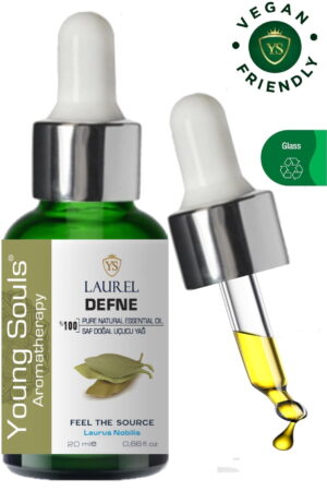 Young Souls Aromatherapy Laurel Essential Oil Defne Yaprağı Uçucu Yağ 20 ml