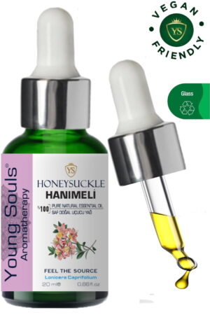 Young Souls Aromatherapy Honeysuckle Essential Oil Hanımeli Çiçeği Yağı Essential Oil 20 ml