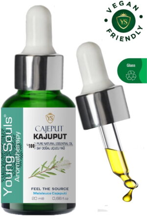Young Souls Aromatherapy Cajeput Essential Oil Kajuput Uçucu Yağ 20 ml