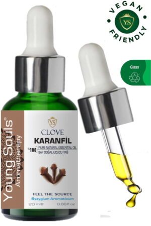 Young Souls Aromatherapy Clove Essential Oil Karanfil Uçucu Yağ 20 ml