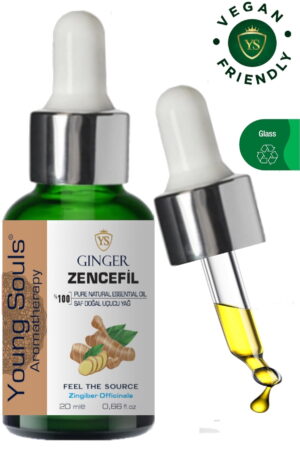 Young Souls Aromatherapy Ginger Essential Oil Zencefil Uçucu Yağ 20 ml